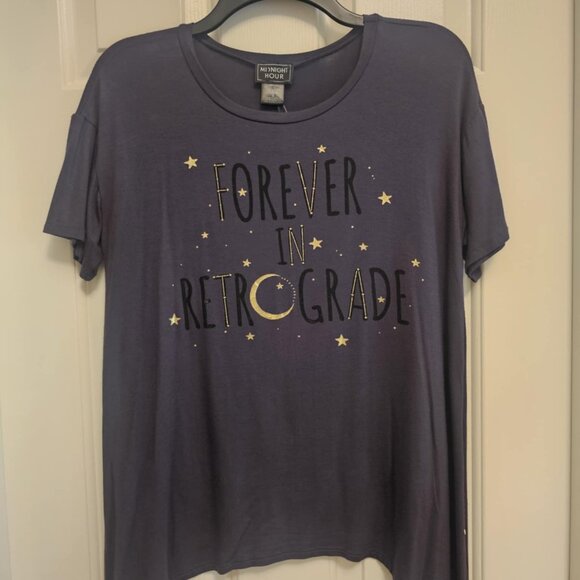 Midnight Hour 'Forever in Retrograde' Tee by Hot Topic - Picture 1 of 5
